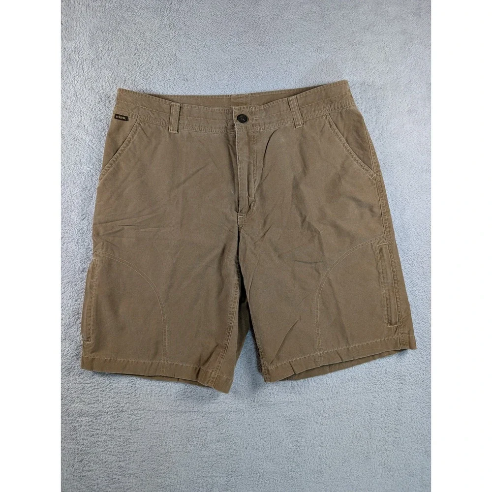 Kuhl Kuhldry Shorts Mens 34 Brown Hiking Outdoor Cargo Utility Patina 9